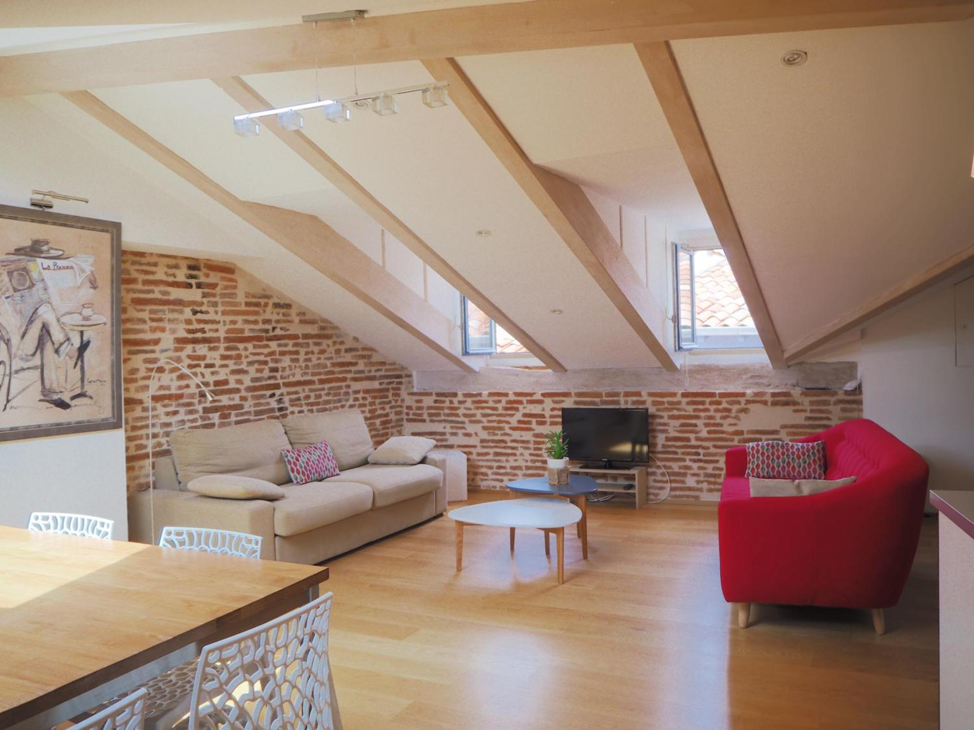 Les Toits Du Capitole - Loft De Standing 60 M2 - Parking En Option Apartment Toulouse Luaran gambar
